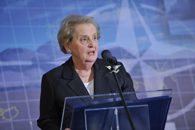 Madeleine Albrightová, foto: © NATO